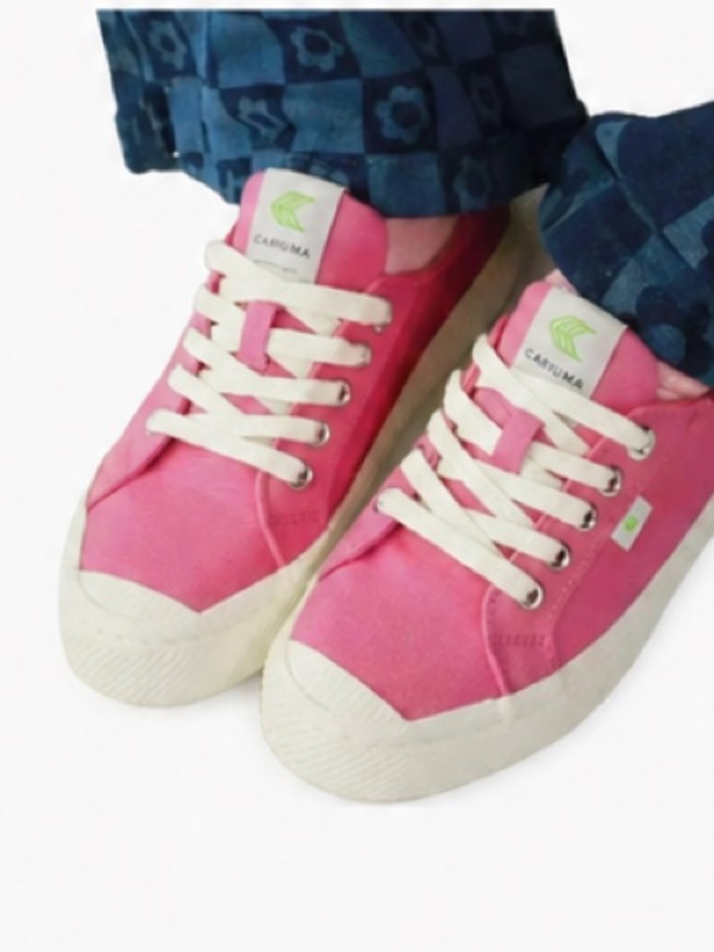 Cariuma OCA Low Canvas In Pink Women’s 10/ Men’s 8.5 New Without Tags!